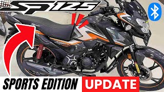 2024 New Launch Honda SP 125 Sports Edition Model Detailed Review🔥On Road Price New ChangesMileage [upl. by Dolloff223]