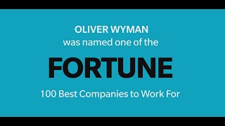 Oliver Wyman Achieves The Amazing FORTUNE 100 Best Companies to Work For® [upl. by Davis758]