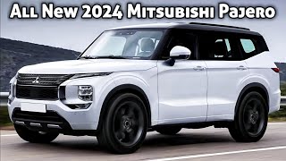 The Old School Mitsubishi Pajero Is Back  Mitsubishi Pajero 2024  Mitsubishi SUV  Pajero 2024 [upl. by Bonns]