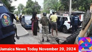 Jamaica News Today November 20 2024 [upl. by Enitsenre]