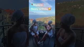 Birthday celebration in Madeira 🍳🌅 Calheta Amazing world Travel shorts [upl. by Nixon]