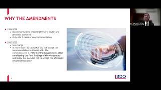 Taxsutra amp BDO Indias Webinar on quotBudget Amendments visavis AntiDumping Duty amp CVD” [upl. by Hamlani]