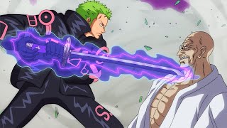 ZORO ROUBA A ESPADA DO GOROSEI Zoro derrota Nusjuru usando haki do rei  One Piece 1111 [upl. by Anisamoht836]