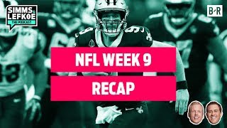 Who Would You Bet to Win the Super Bowl Patriots Chiefs Rams or Saints  NFL Week 9 Recap [upl. by Acnairb]