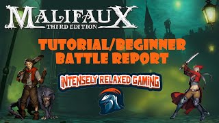 Malifaux 3E TutorialBeginner Battle Report Dreamer v Lady Justice [upl. by Rockwood]