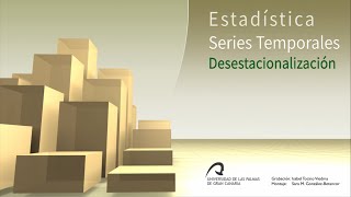 Análisis de series temporales con Excel  Eliminación de la estacionalidad [upl. by Sayed826]