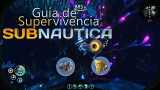 Subnautica  Encontrar Mineral de Níquel y Azufre Cristalino  mucha uranita [upl. by Nner828]