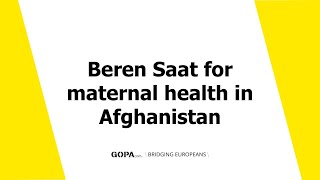 Beren Saat for maternal health in AfghanistanEnglish subtitles [upl. by Yborian]