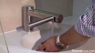 How Dyson hand drying water tap works [upl. by Jaquenetta183]