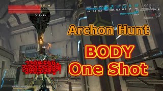 Warframe Archon BODY One Shot Builds  Arum Spinosa Abyss of Dagath Patched in Update 35 [upl. by Patterson]