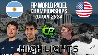 CHINGOTTO amp TAPIA VS SEGURA amp CASTANEDA  GROUPS  FIP WORLD PADEL CHAMPIONSHIPS 2024  HIGHLIGHTS [upl. by Lichtenfeld687]