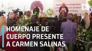 Homenaje a Carmen Salinas en el Monumento a la Madre [upl. by Talmud838]