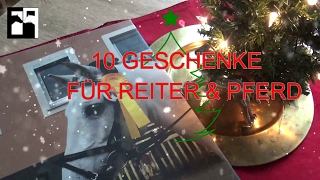 10 WEIHNACHTSGESCHENKE für Reiter amp Pferde  DIY  Rambo Micklem  Reitbommel [upl. by Einneg]