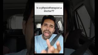 Are Physiotherapist Doctors doctor physiotherapy mbbs medico health neet [upl. by Drescher]