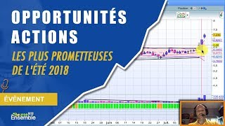 Les opportunités actions les plus prometteuses de lété 2018 [upl. by Ludba178]