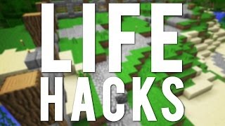 Top 10 Minecraft Life Hacks [upl. by Verile]