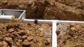 Underground concrete cistern installation overview [upl. by Eelloh]