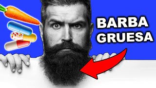 10 SUPLEMENTOS Y ALIMENTOS Para la BARBA 🧔  Cómo Hacer Crecer la BARBA Natural [upl. by Nitza]