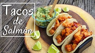 Tacos de Salmón Adobado  La Capital [upl. by Abagail]