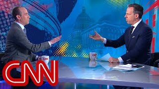 Tapper cuts off Trump adviser interview Ive wasted enough of my viewers time [upl. by Ellehcam786]