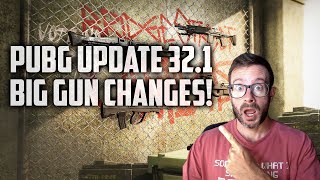 PUBG Update 321 Major Game and Weapon Changes [upl. by Rumpf]