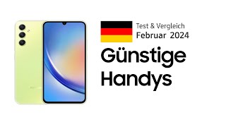 TOP–6 Die besten Günstige Handys Februar 2024 Test amp Vergleich  Deutsch [upl. by Drahsir]