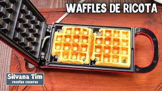 CÓMO HACER WAFFLES  GOFRES  será tu receta favorita 🧇 Waffles hechos a la perfección en tu waflera [upl. by Adnoral]