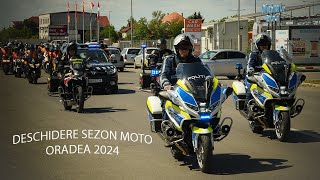 DESCHIDERE SEZON MOTO ORADEA 2024 4k [upl. by Erena]