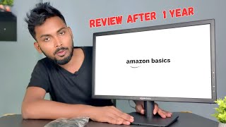 amazon basics 215inch lcd 1920 x 1080 Review After 1 Years [upl. by Hsiri]