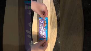 Let’s cut a Chips Ahoy Milka Bar chocolate wouldyoucutthis letscutthis asmr asmrsounds [upl. by Renner992]