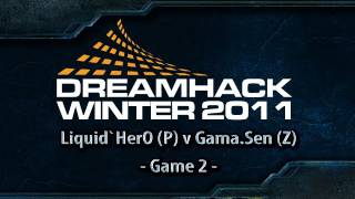 Dreamhack Winter 2011 Day 2  G2  LiquidHerO P v GamaSen Z [upl. by Elyak]