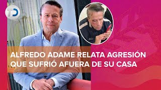 Alfredo Adame fue golpeado afuera de su casa y sufre posible desprendimiento de retina [upl. by Nod]