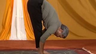 Padahastasana Yoga For Asthma In Hindi [upl. by Idner]