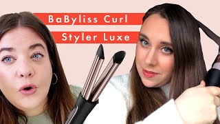 BaByliss Curl Styler Luxe Review and Tutorial For Loose Curls  Beauty Lab  Cosmopolitan UK [upl. by Pudendas662]