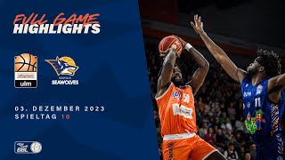 ratiopharm ulm vs ROSTOCK SEAWOLVES  Full Game Highlights  Spieltag 10 Saison 2324 [upl. by Giacinta]