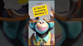 The Banana Blunder A Rale Of Inventive Monkey🐒 shorts storytelling childrenstories [upl. by Nalniuq691]