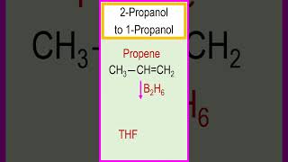 Transformation of the 2propanol to 1propanol chemistry [upl. by Haziza268]