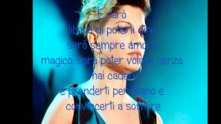 Emma Marrone  Sarò libera LyricsTesto HD [upl. by Nash566]