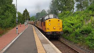 37116 and 37025 Helensburgh upper [upl. by Halda582]