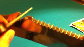 Sharpening Dive Knife Part 3 Serrations and Gut Hook [upl. by Avera]