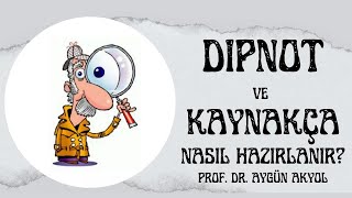 Dipnot ve Kaynakça Nasıl Hazırlanır Kaynak Gösterimi ve Alıntı Nasıl Yapılır [upl. by Alrac]