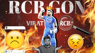 RCB Retained players list 2025rcbipl rcbfans viratkohli viralvideo rcb2025 maxlevel siraj [upl. by Aralk]