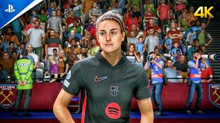 FC 25  Highlights  Manchester City vs Barcelona  Champions League Womens 2425  PS5  4K60 [upl. by Sandstrom]