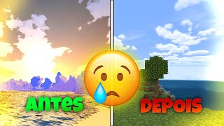 O QUE ACONTECEU COM AS SHADERS DO MINECRAFT PE [upl. by Giwdul]