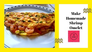 Seafood BREAKFAST OMELET simple easy recipe [upl. by Niarda]