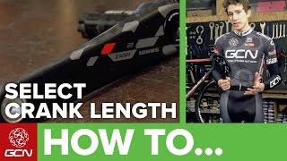 How To Choose The Correct Crank Length – The Most Important Bike Adjustment Youve Never Made [upl. by Munson976]