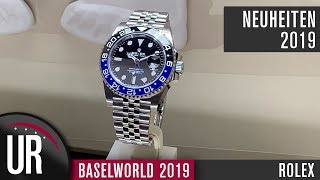 Baselworld 2019 Rolex  Alles Batman oder was Rolex GMT Master II Sea Dweller BiColor [upl. by Sunday]