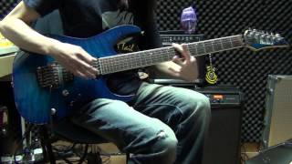 刀劍神域 Haruna Luna Sword art online ED2  overfly mv short version guitar 結他 cover by Eric Lo [upl. by Hcahsem]