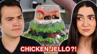 We Followed A Vintage Chicken Jello Recipe [upl. by Akemhs]