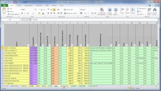 Introduction Cobie Spread sheet format for Schedules [upl. by Connelly]